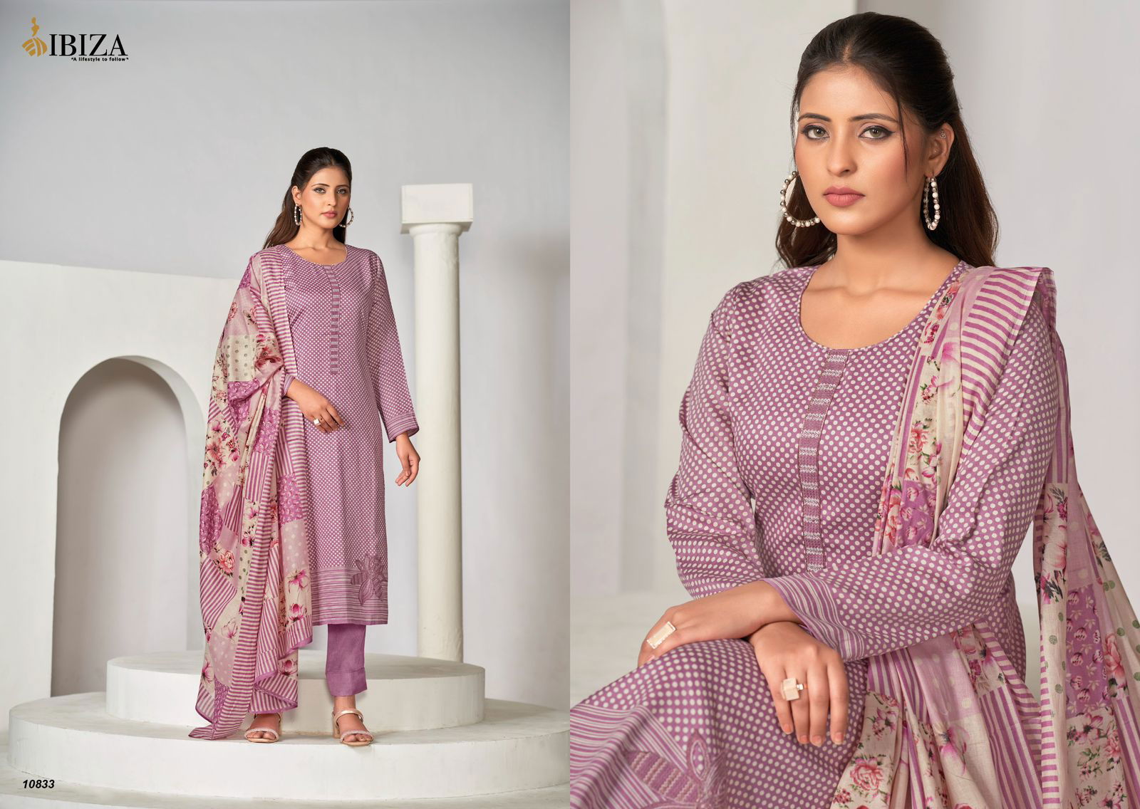 Nafiza By Ibiza Digital Printed Cotton  Salwar Kameez Wholesale Shop In Surat
